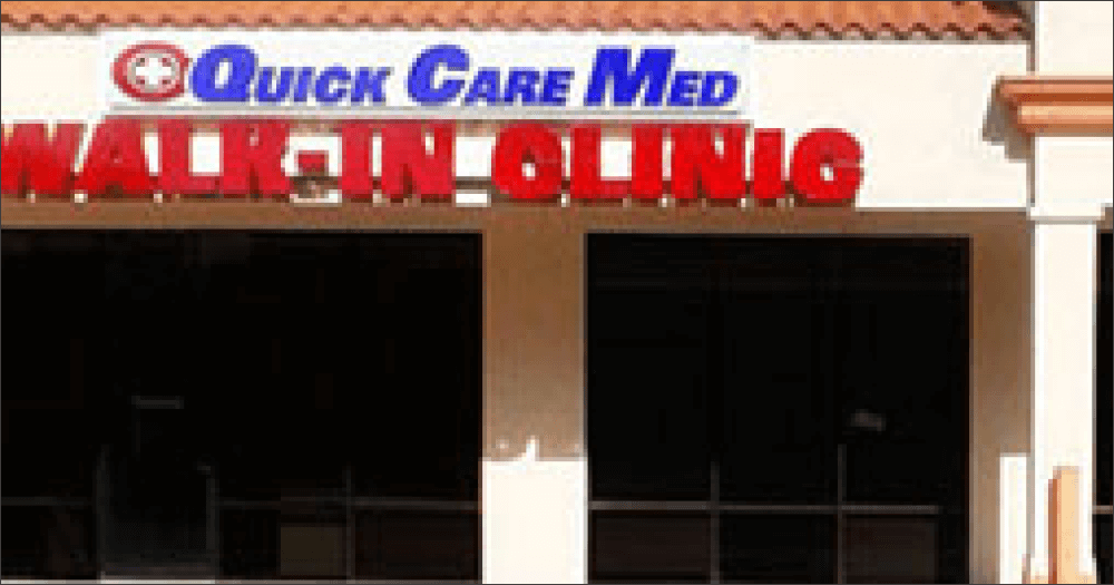 Urgent Care and Walk-In
Clinic - Quick Med Care in Dunnellon, Florida